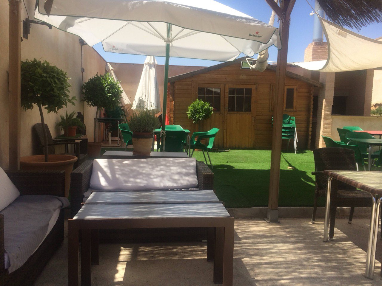 terraza zona exterior
